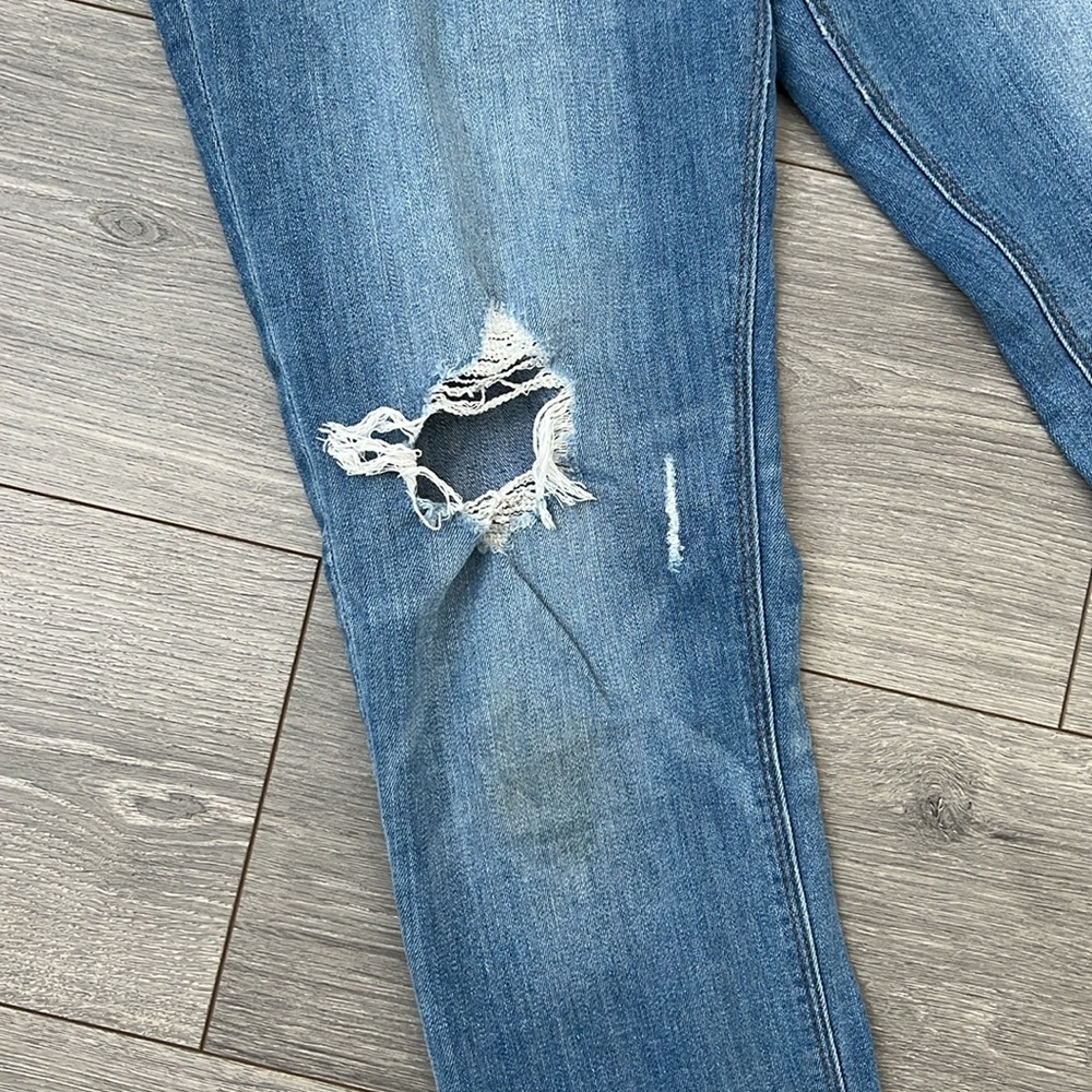 Express Mid Rise Stretch Legging Jean - Picture 3 of 8